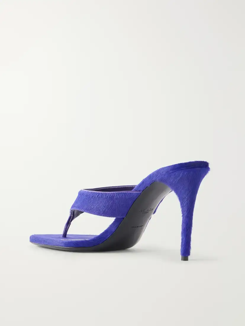 Alaïa Infra 90 Calf Hair Sandals | Thumbnail 3 Alaïa Infra 90 Calf Hair Sandals | Thumbnail 3