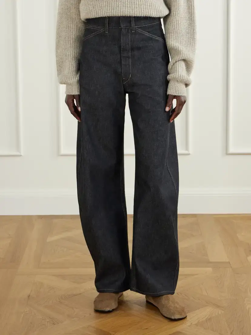 Lemaire High-rise Barrel-leg Jeans | Thumbnail 3