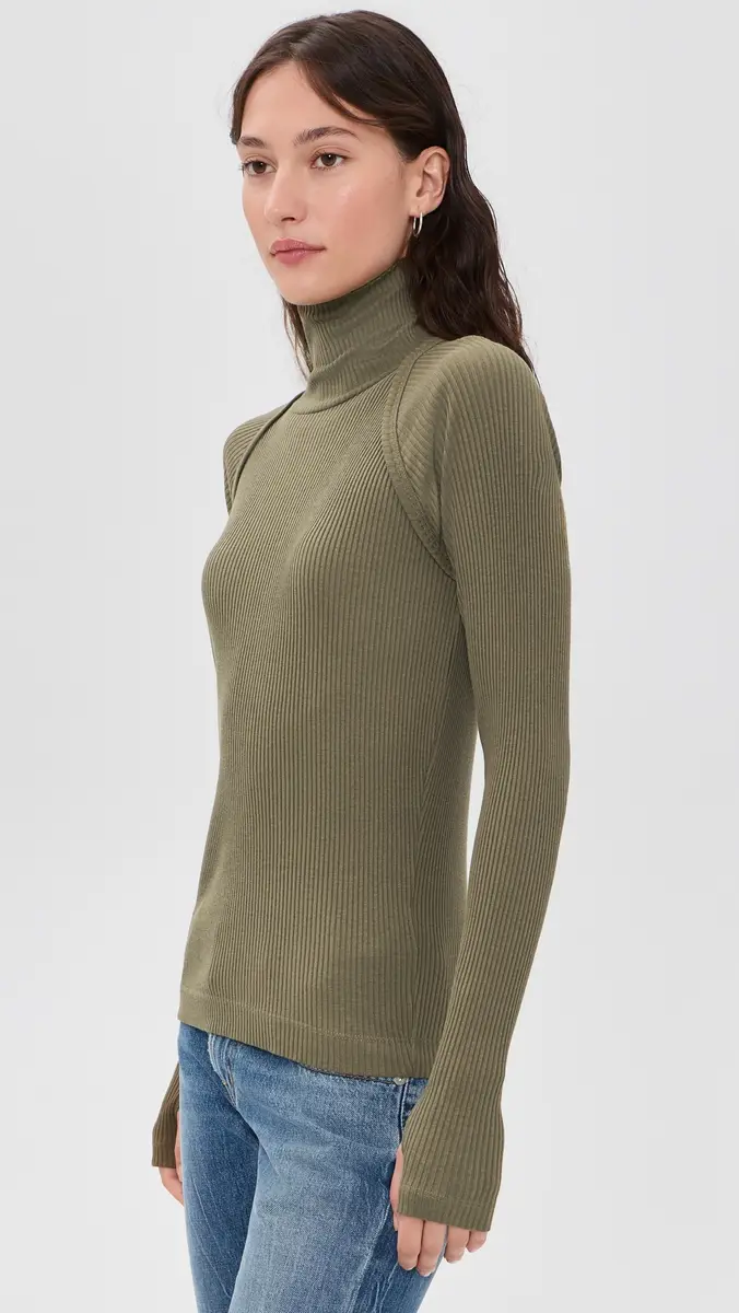 Helmut Lang Shrug Layer Turtleneck | Thumbnail 4 Helmut Lang Shrug Layer Turtleneck | Thumbnail 4