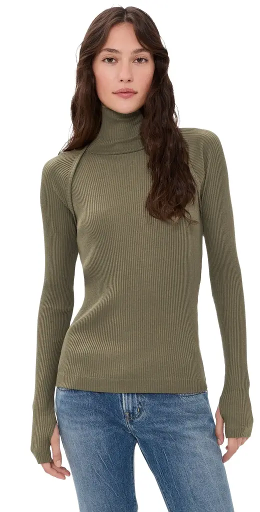 Shrug Layer Turtleneck