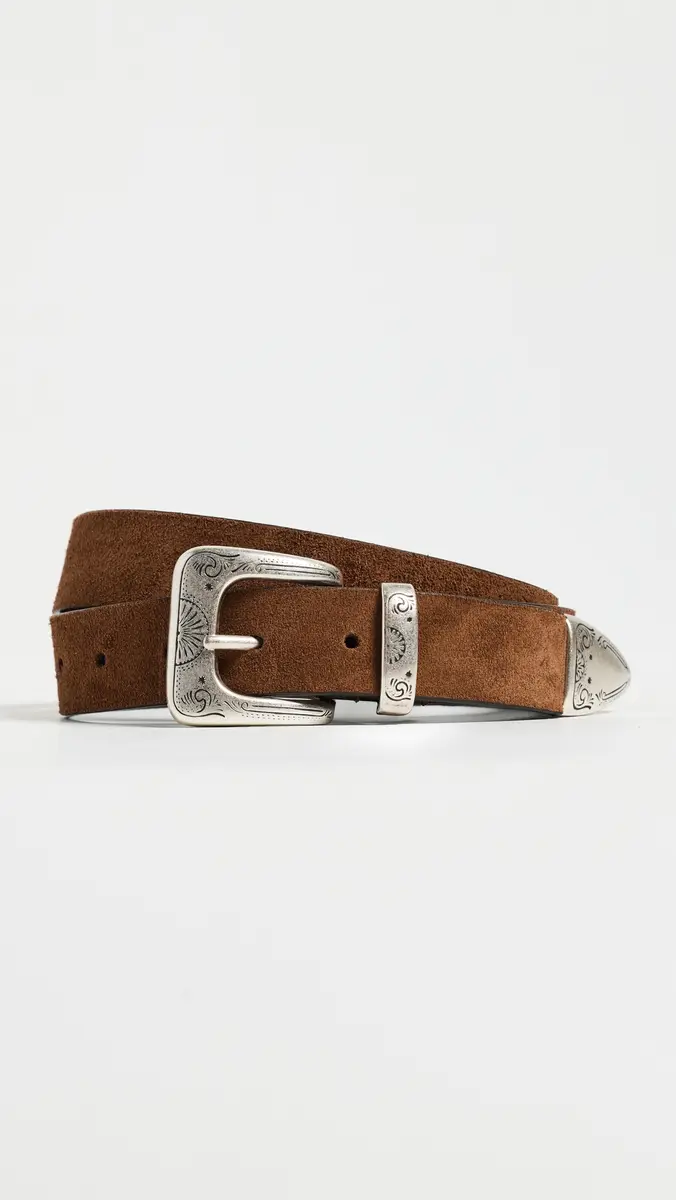 Anderson's Narrow Casual Nubuck Belt | Thumbnail 2