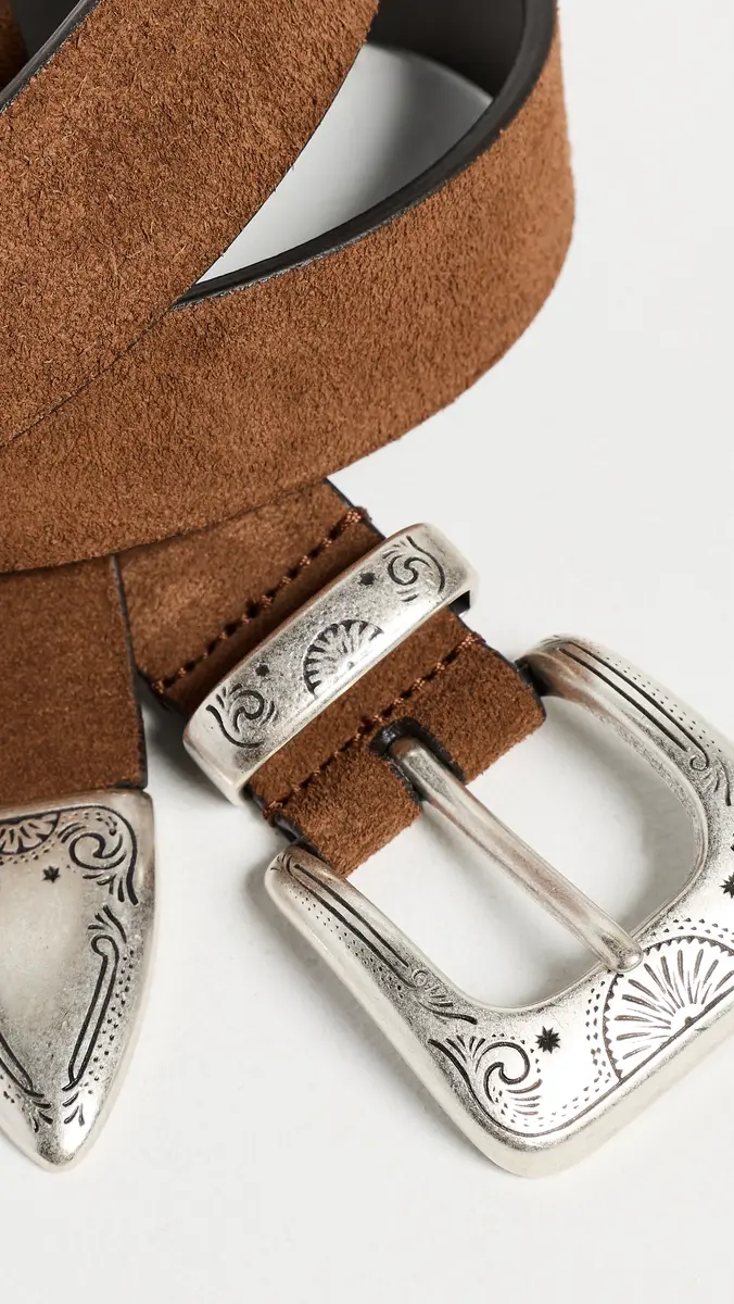Anderson's Narrow Casual Nubuck Belt | Thumbnail 5