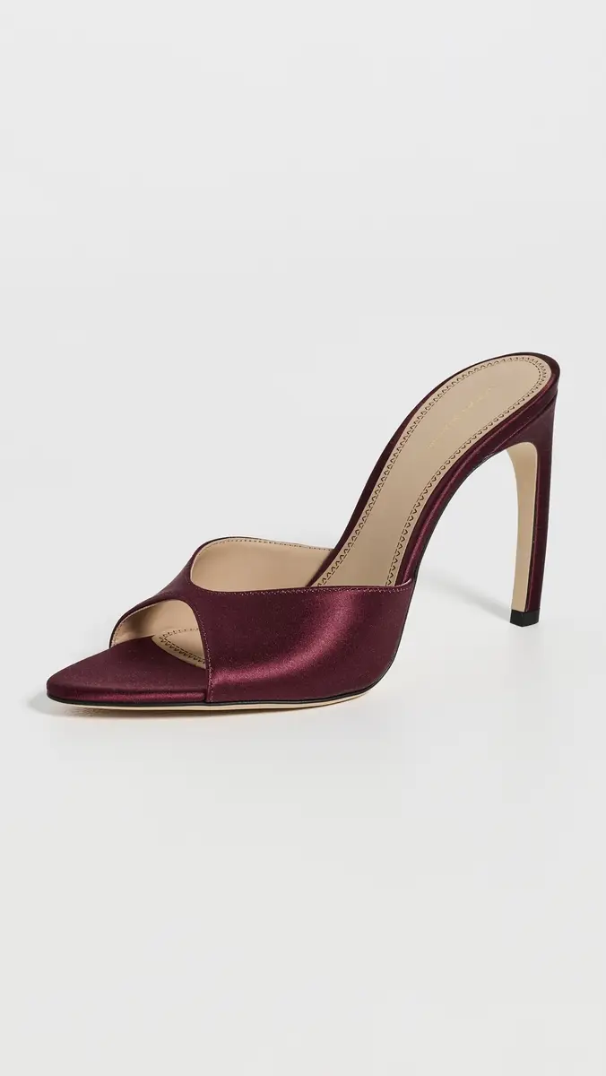 Victoria Beckham Harlow Open Toe Stiletto Mules 100 | Thumbnail 2 Victoria Beckham Harlow Open Toe Stiletto Mules 100 | Thumbnail 2