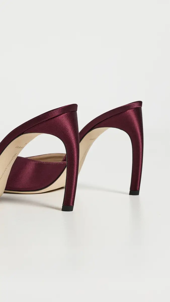 Victoria Beckham Harlow Open Toe Stiletto Mules 100 | Thumbnail 4 Victoria Beckham Harlow Open Toe Stiletto Mules 100 | Thumbnail 4