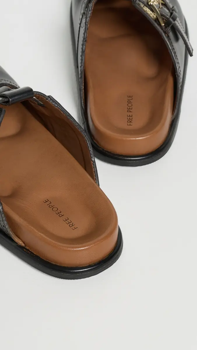 Free People Shoreditch Buckle Mules | Thumbnail 4 Free People Shoreditch Buckle Mules | Thumbnail 4