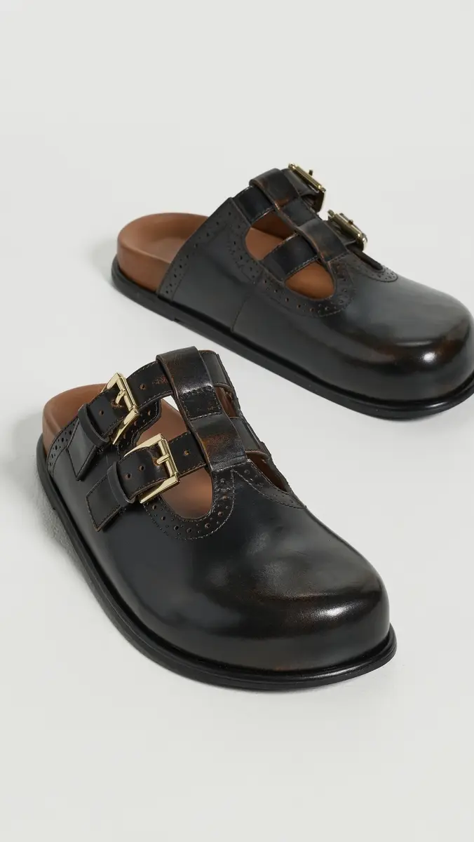 Free People Shoreditch Buckle Mules | Thumbnail 5 Free People Shoreditch Buckle Mules | Thumbnail 5