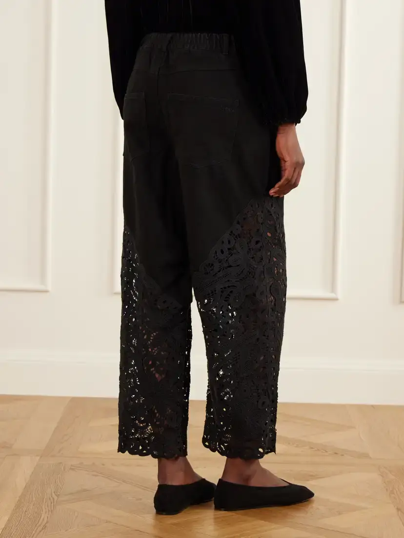 Sea Shiloh Embroidered High-rise Straight-leg Jeans | Thumbnail 4 Sea Shiloh Embroidered High-rise Straight-leg Jeans | Thumbnail 4