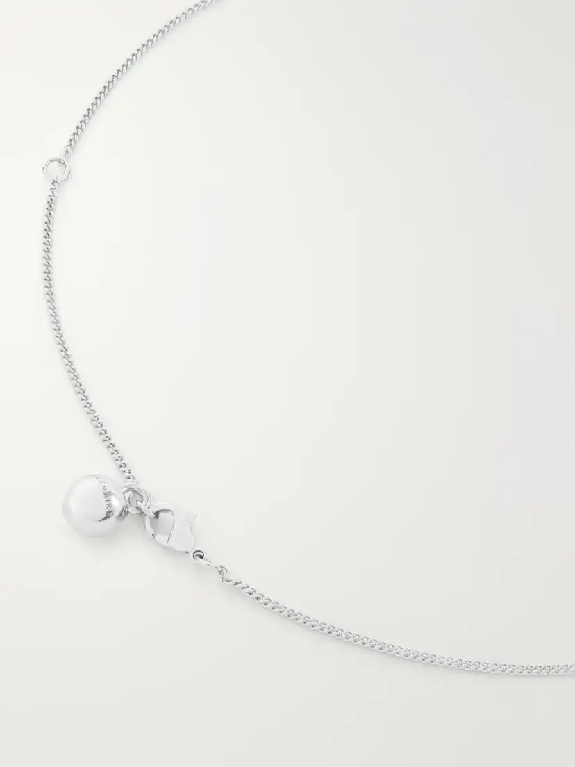 Lemaire Silver-tone Agate Necklace | Thumbnail 3 Lemaire Silver-tone Agate Necklace | Thumbnail 3