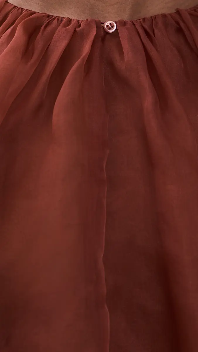 Frame The Sheer Balloon Blouse | Thumbnail 6 Frame The Sheer Balloon Blouse | Thumbnail 6