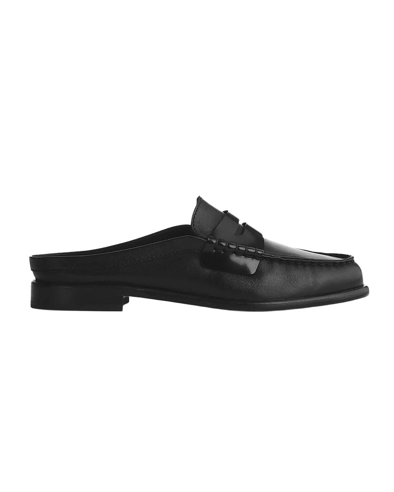 Carter Leather Penny Loafer Mules Carter Leather Penny Loafer Mules