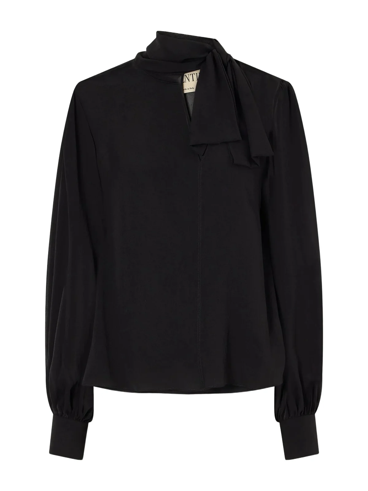 Bow-detailed Silk-georgette Blouse Bow-detailed Silk-georgette Blouse