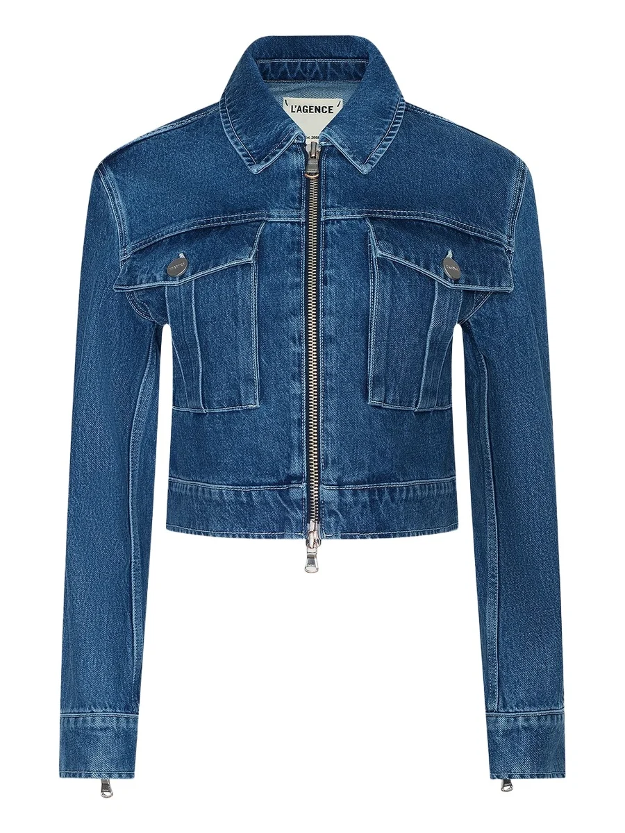 Women's Micah Oversized Crop Denim Jacket Women's Micah Oversized Crop Denim Jacket