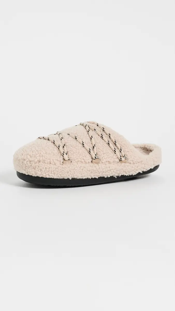 Moon Boot Teddy Sherpa Slippers | Thumbnail 2 Moon Boot Teddy Sherpa Slippers | Thumbnail 2