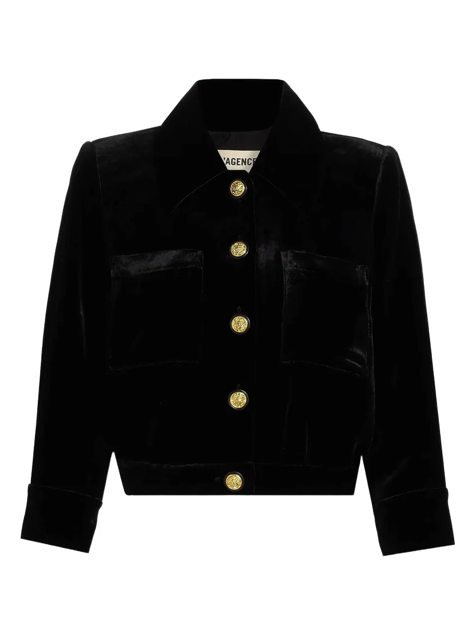 Women's Jia Cropped Velvet Jacket Women's Jia Cropped Velvet Jacket