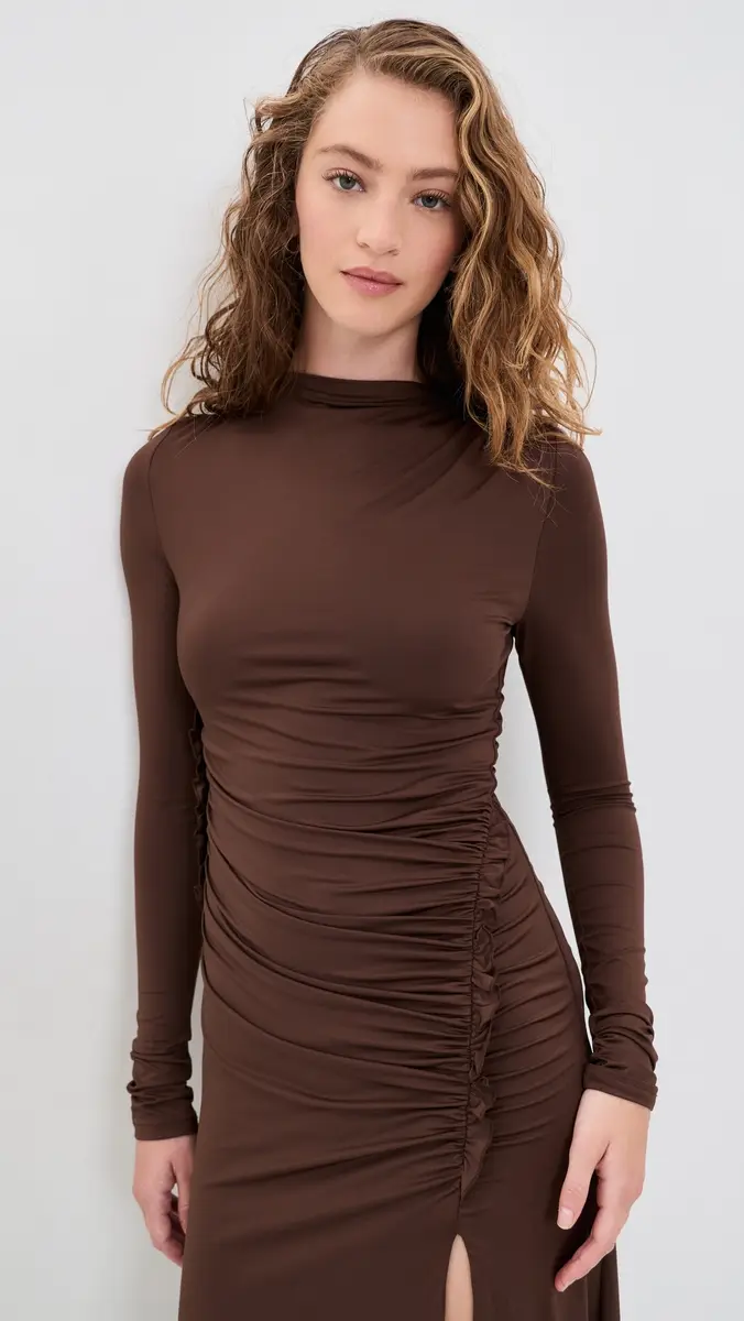SEVEN WONDERS Lila Ruched Maxi Dress | Thumbnail 2 SEVEN WONDERS Lila Ruched Maxi Dress | Thumbnail 2