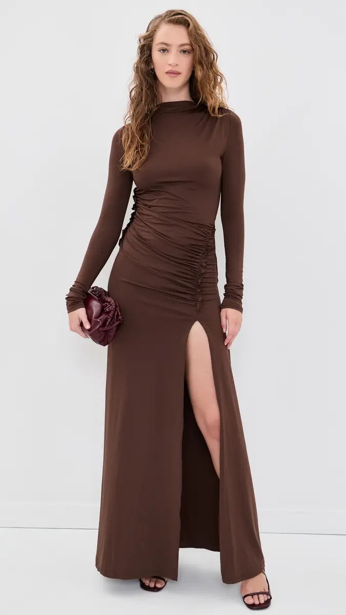 SEVEN WONDERS Lila Ruched Maxi Dress | Thumbnail 6 SEVEN WONDERS Lila Ruched Maxi Dress | Thumbnail 6