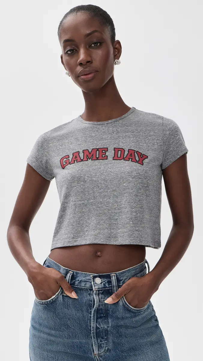 Sunny Somewhere Game Day Tiny Tee | Thumbnail 2 Sunny Somewhere Game Day Tiny Tee | Thumbnail 2