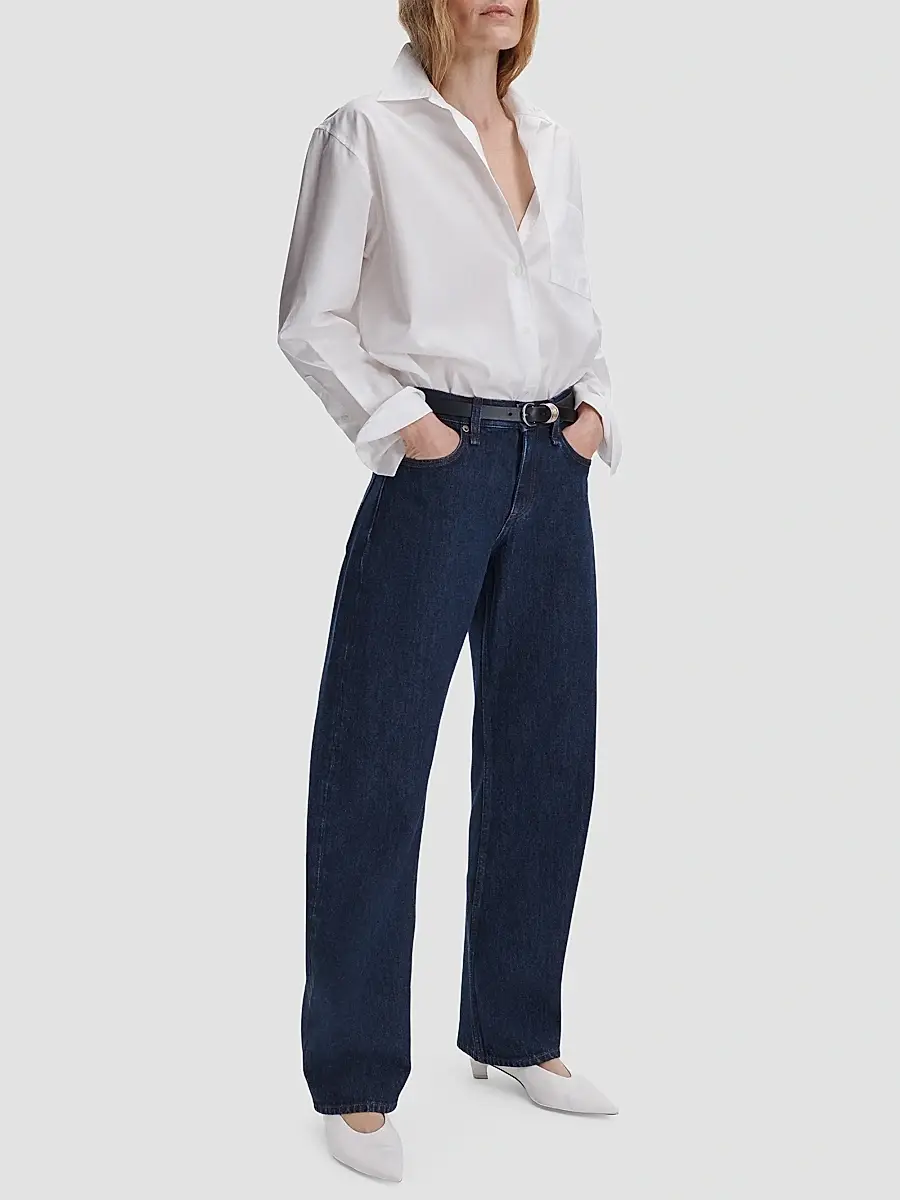 rag & bone Women's Connie Cotton Button-Front Shirt | Thumbnail 2 rag & bone Women's Connie Cotton Button-Front Shirt | Thumbnail 2