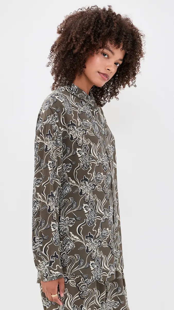 La Ligne Oversized Silk Shirt | Thumbnail 4 La Ligne Oversized Silk Shirt | Thumbnail 4