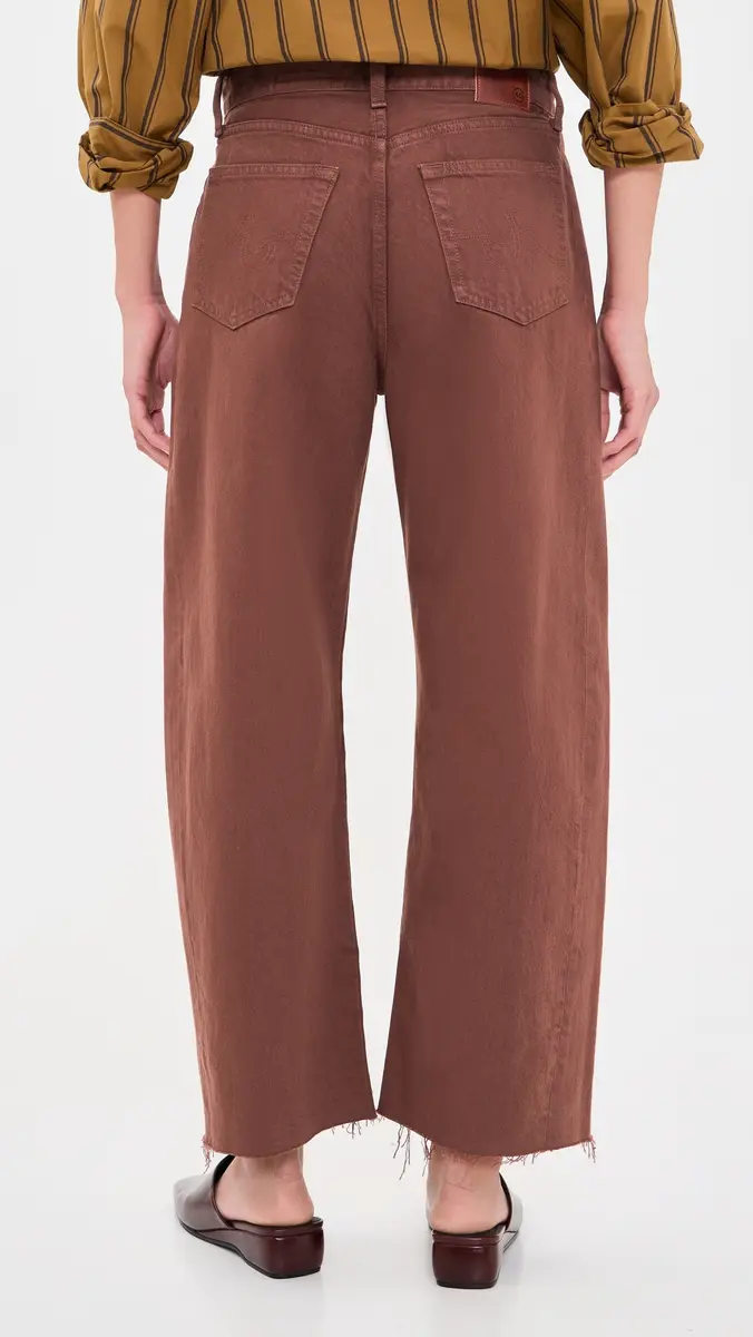 Ag Hattie Crop Barrel Jeans | Thumbnail 3 Ag Hattie Crop Barrel Jeans | Thumbnail 3