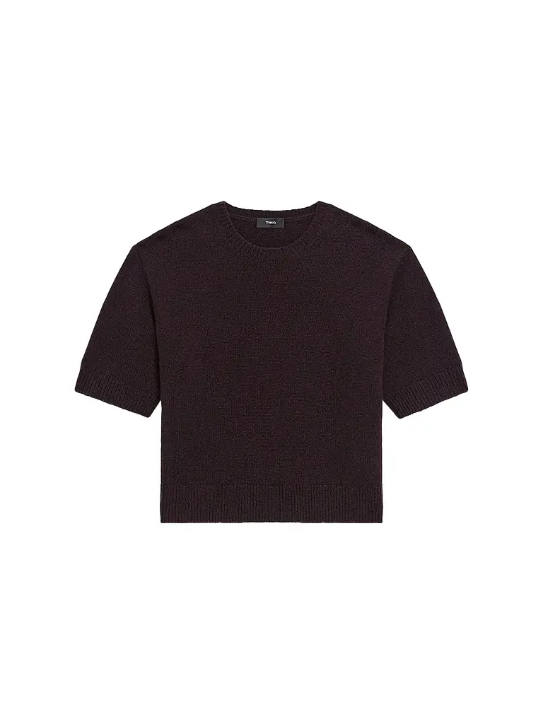 Theory Women's Cashmere Knit Crop T-Shirt