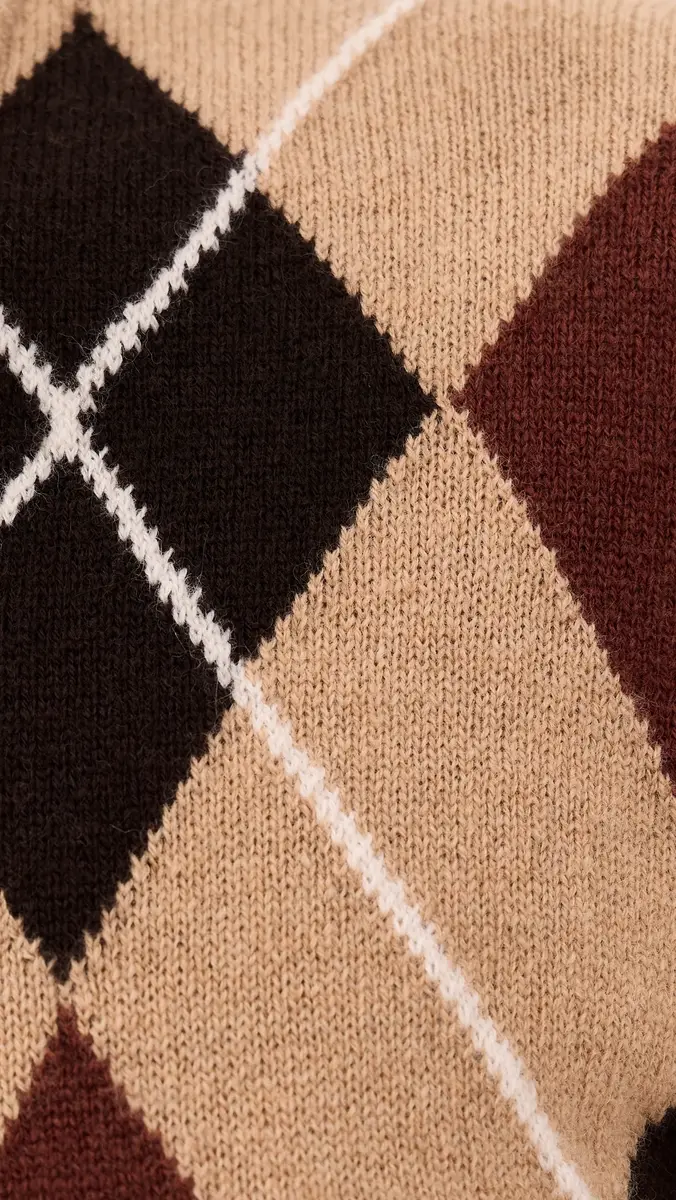 MSGM Argyle Sweater | Thumbnail 6 MSGM Argyle Sweater | Thumbnail 6