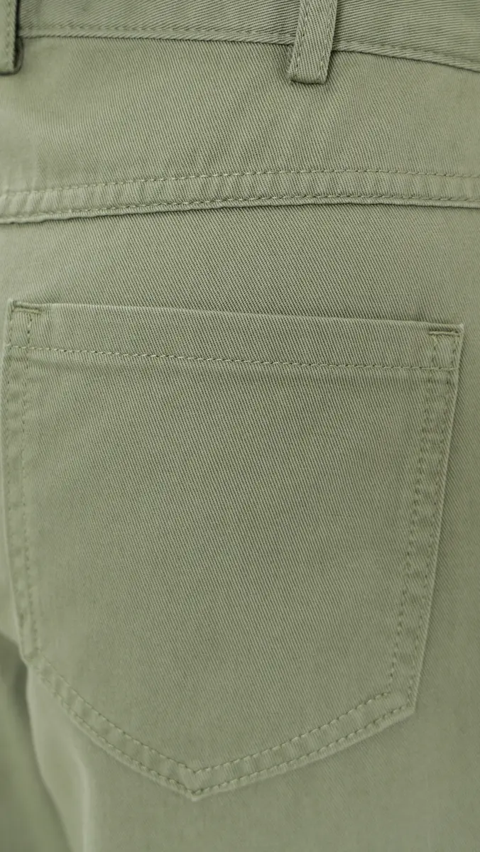Vince Washed Cotton Wide Leg Pants | Thumbnail 6 Vince Washed Cotton Wide Leg Pants | Thumbnail 6