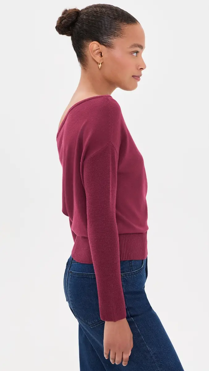 Ramy Brook Chance Wool Sweater | Thumbnail 4 Ramy Brook Chance Wool Sweater | Thumbnail 4