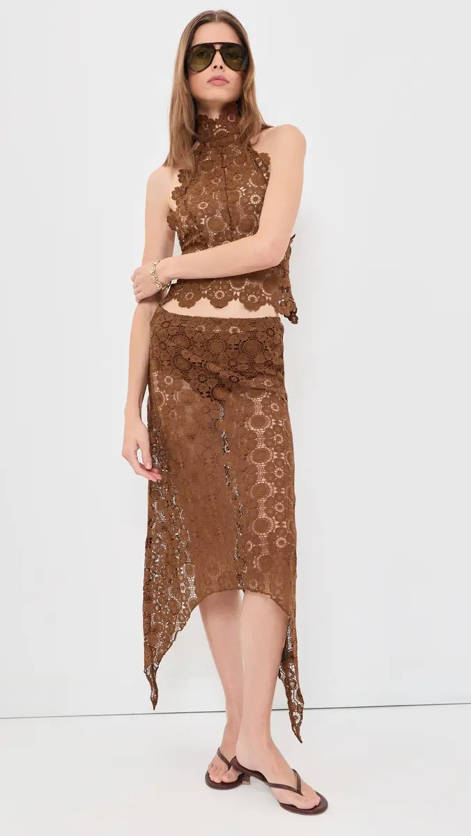 LIONESS Trophy Midi Skirt | Thumbnail 5 LIONESS Trophy Midi Skirt | Thumbnail 5