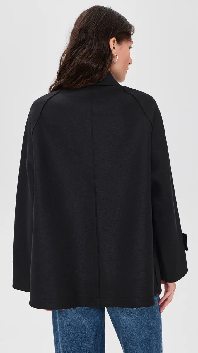 Harris Wharf London Raglan Wool Jacket | Thumbnail 3 Harris Wharf London Raglan Wool Jacket | Thumbnail 3
