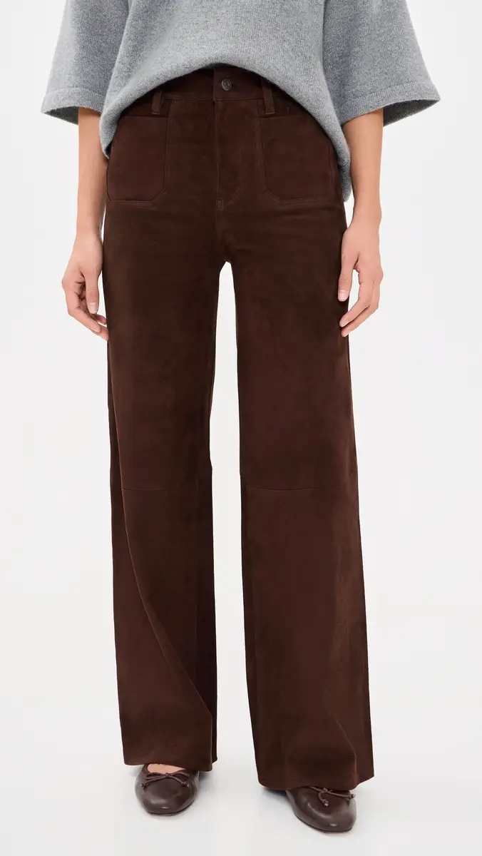 Frame Suede Le Slim Palazzo Modernist Pocket Pants | Thumbnail 2 Frame Suede Le Slim Palazzo Modernist Pocket Pants | Thumbnail 2