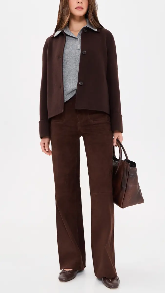 Frame Suede Le Slim Palazzo Modernist Pocket Pants | Thumbnail 5 Frame Suede Le Slim Palazzo Modernist Pocket Pants | Thumbnail 5