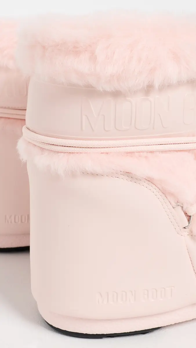 Moon Boot Icon Low Faux Fur Boots | Thumbnail 6 Moon Boot Icon Low Faux Fur Boots | Thumbnail 6