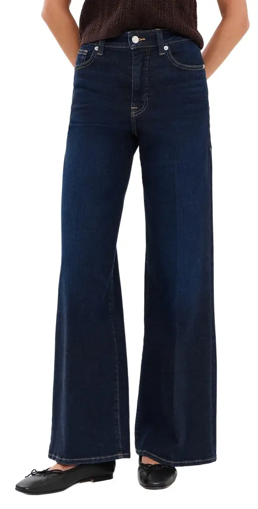 Soft Tech Good Waist Palazzo Ankle Jeans Soft Tech Good Waist Palazzo Ankle Jeans