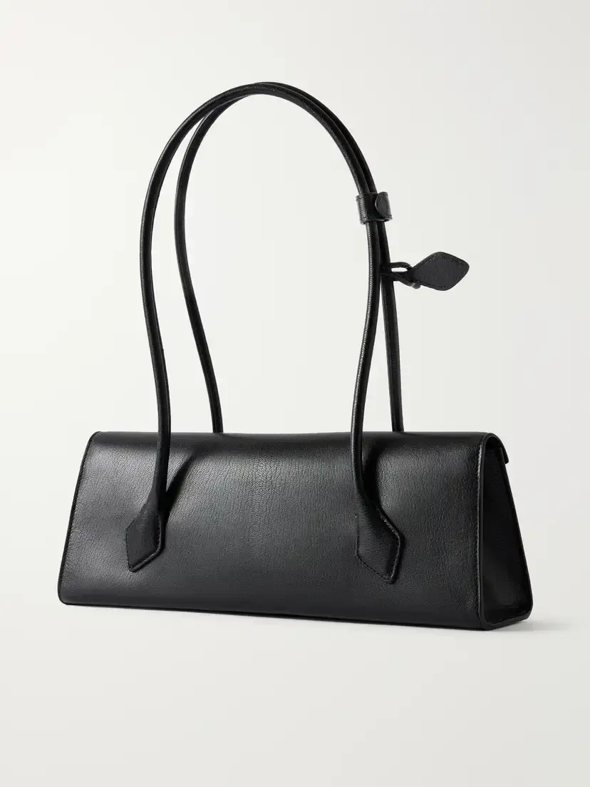 Alaïa Le Teckel Flat Medium Leather Shoulder Bag | Thumbnail 3 Alaïa Le Teckel Flat Medium Leather Shoulder Bag | Thumbnail 3