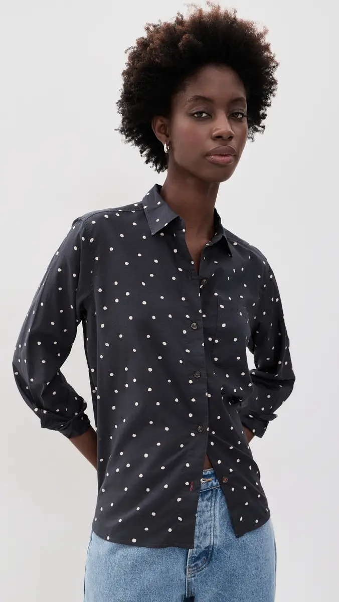 Marine Layer Jane Relaxed Button Down Shirt | Thumbnail 2 Marine Layer Jane Relaxed Button Down Shirt | Thumbnail 2