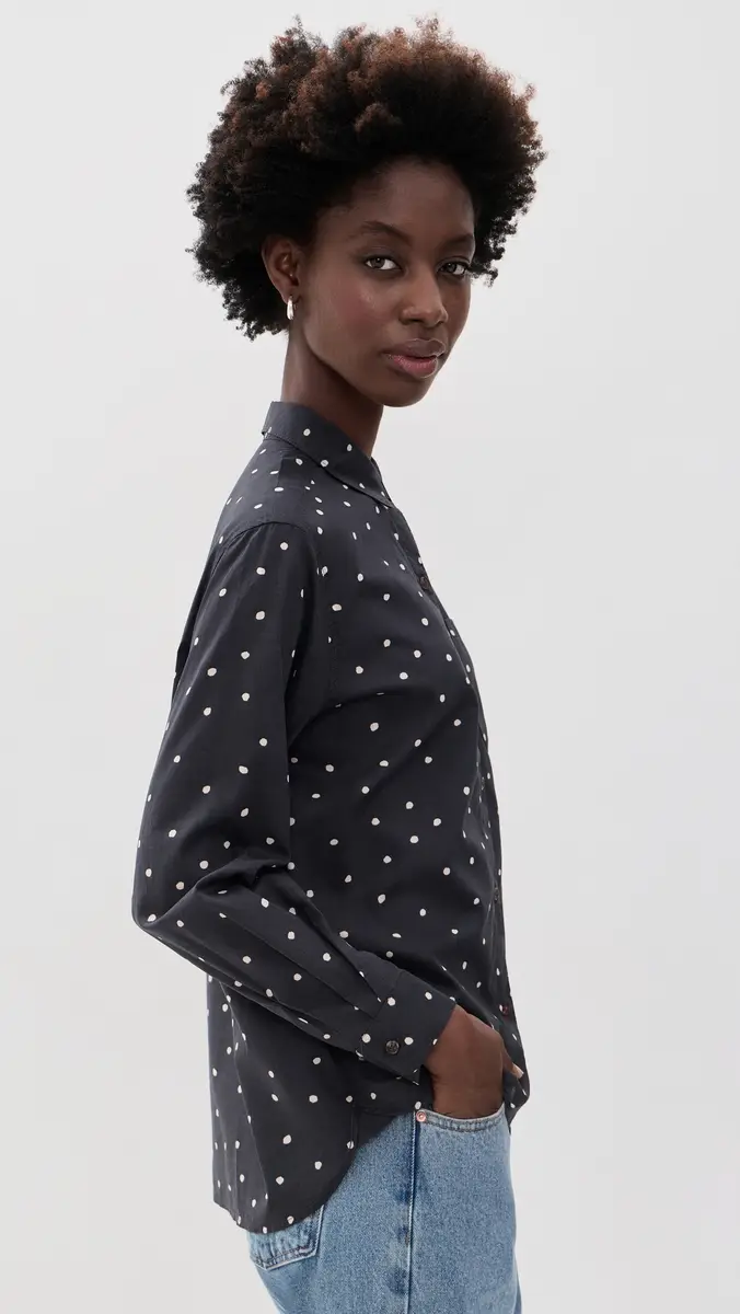 Marine Layer Jane Relaxed Button Down Shirt | Thumbnail 4 Marine Layer Jane Relaxed Button Down Shirt | Thumbnail 4