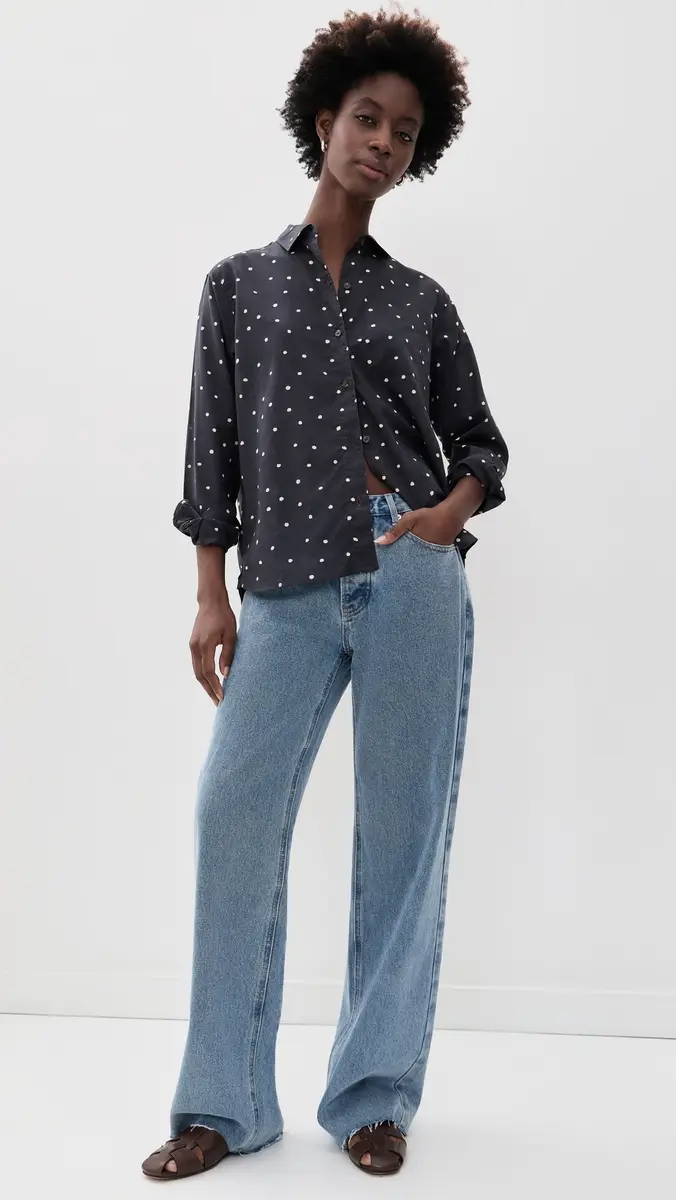 Marine Layer Jane Relaxed Button Down Shirt | Thumbnail 5 Marine Layer Jane Relaxed Button Down Shirt | Thumbnail 5