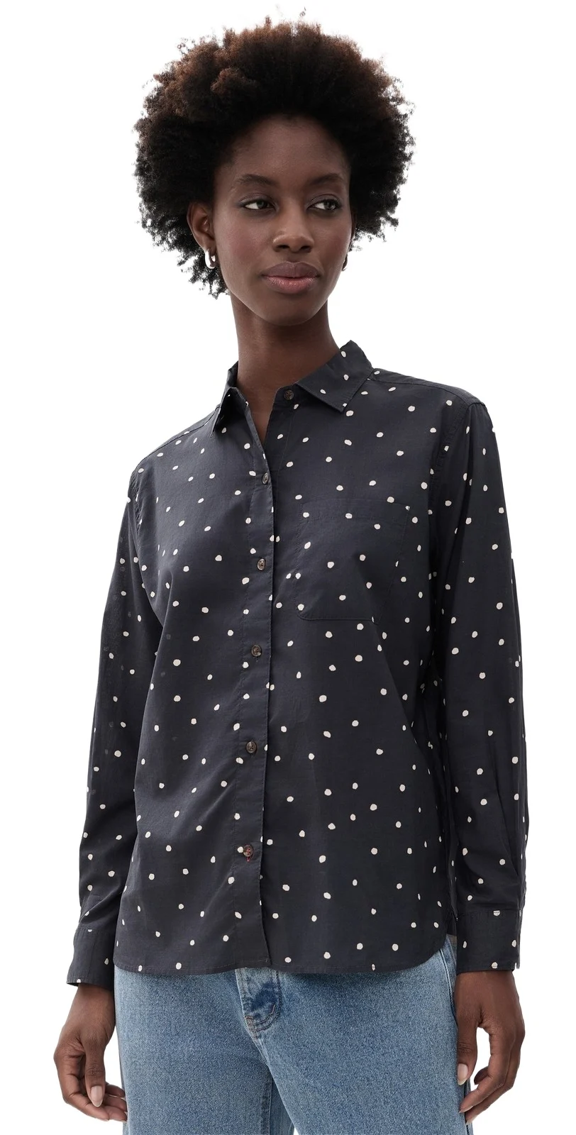 Jane Relaxed Button Down Shirt Jane Relaxed Button Down Shirt