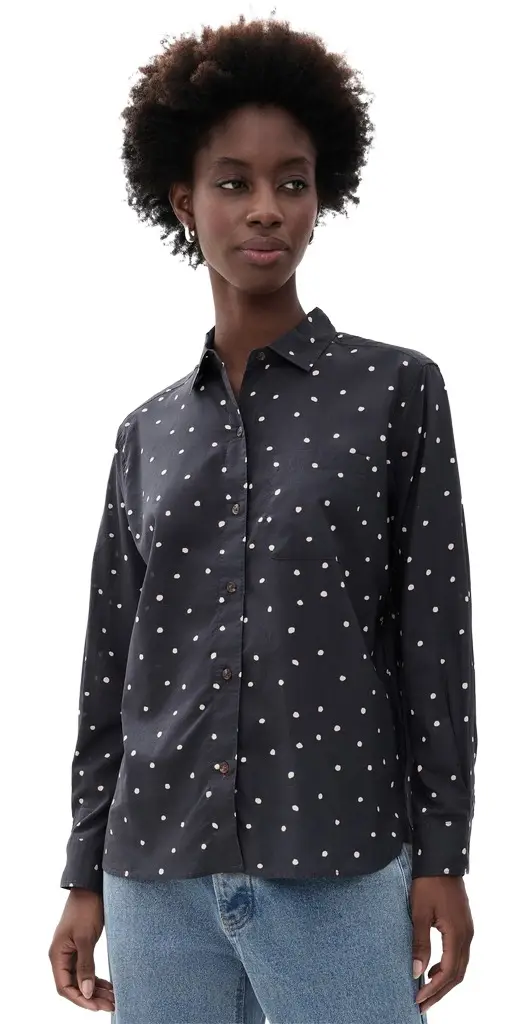 Marine Layer Jane Relaxed Button Down Shirt