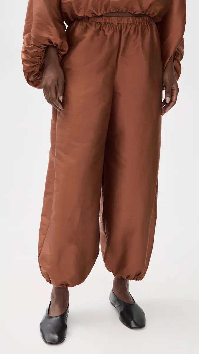 By Malene Birger Lumas Silk Trousers | Thumbnail 2