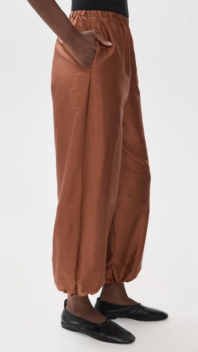 By Malene Birger Lumas Silk Trousers | Thumbnail 4