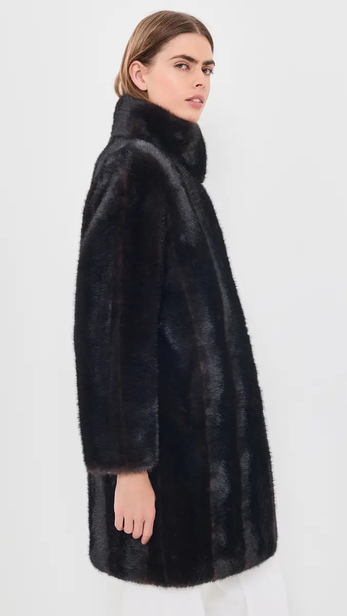 Apparis Blair Shaved Mink Coat | Thumbnail 4 Apparis Blair Shaved Mink Coat | Thumbnail 4