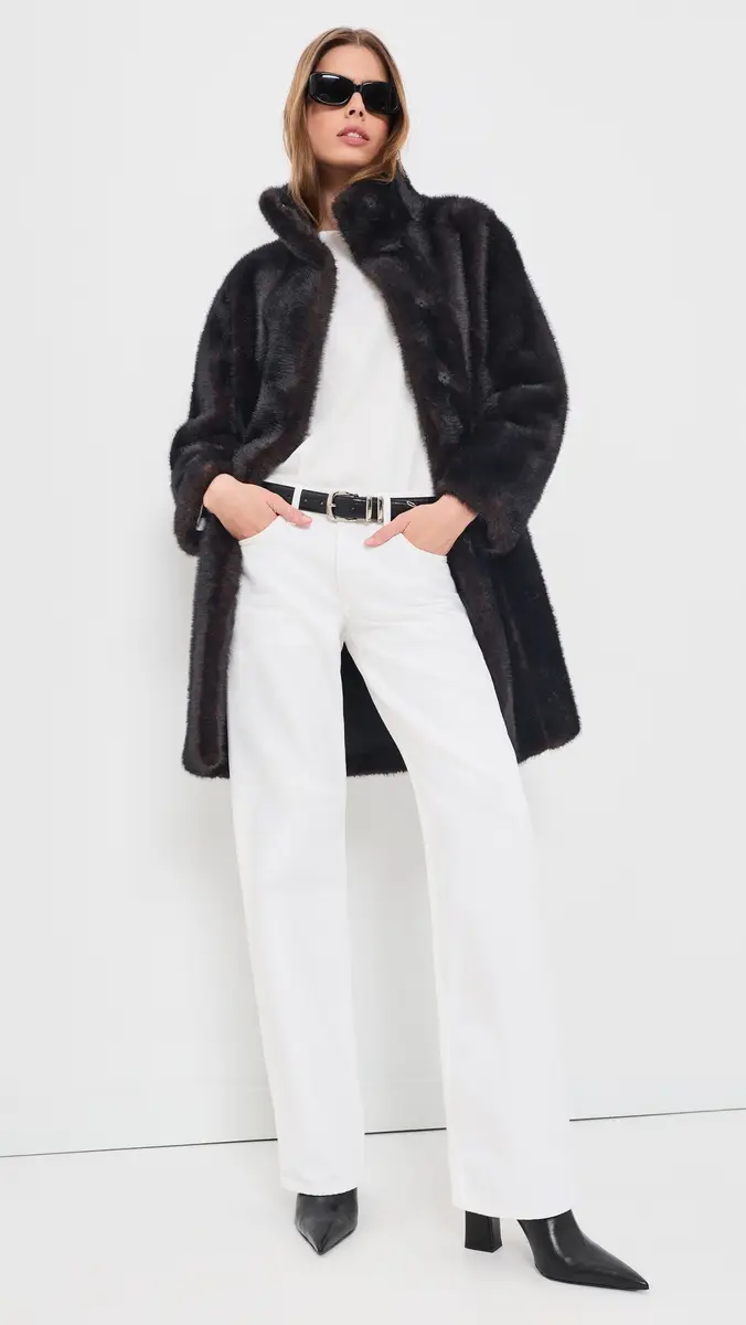 Apparis Blair Shaved Mink Coat | Thumbnail 5 Apparis Blair Shaved Mink Coat | Thumbnail 5
