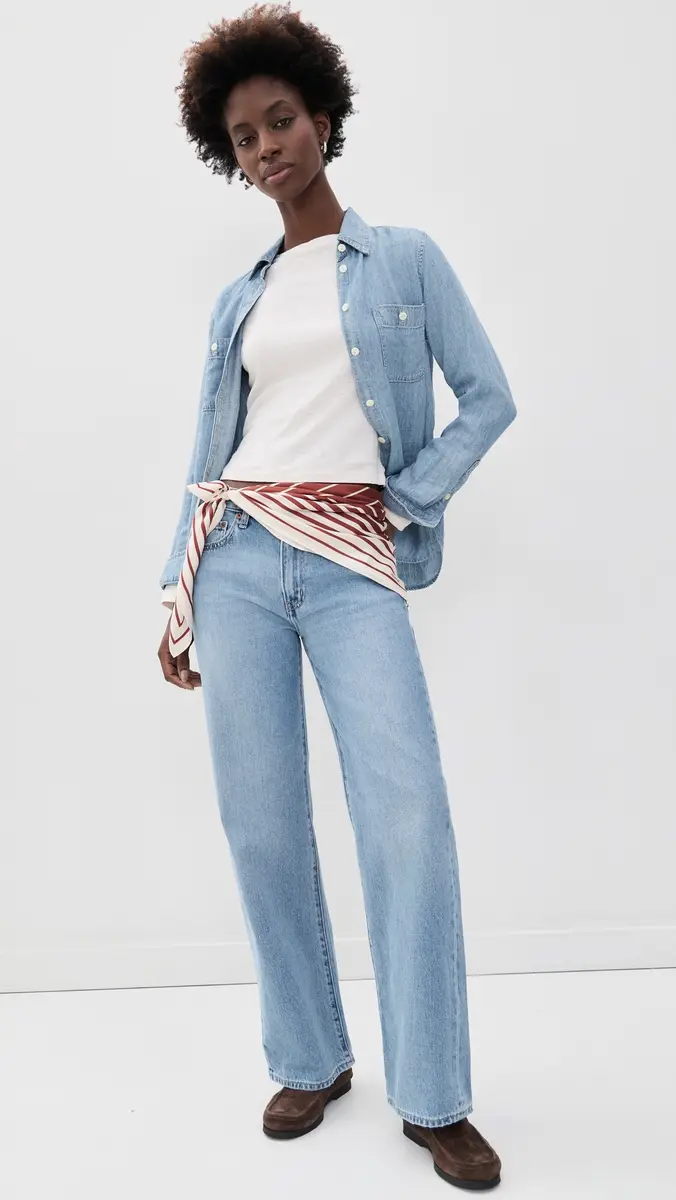 Madewell Medium Silk Bandana | Thumbnail 3 Madewell Medium Silk Bandana | Thumbnail 3