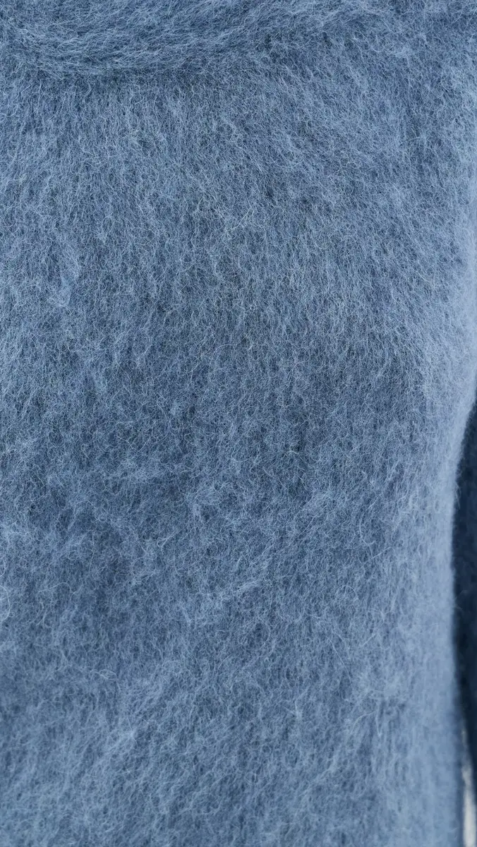 Vince Brushed Alpaca Crew Neck Pullover | Thumbnail 6