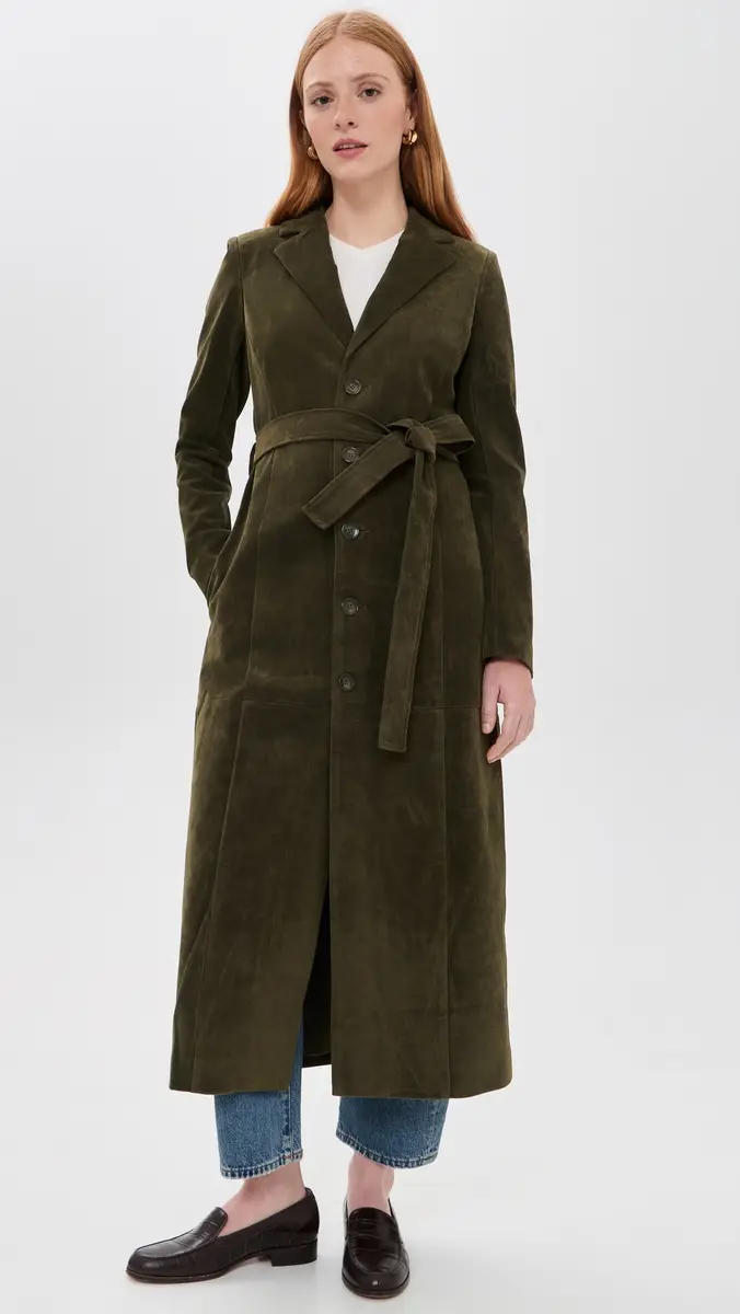 Joe's Jeans The Faux Suede Long Coat | Thumbnail 2 Joe's Jeans The Faux Suede Long Coat | Thumbnail 2