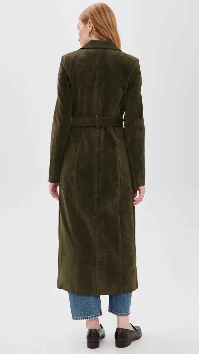 Joe's Jeans The Faux Suede Long Coat | Thumbnail 3 Joe's Jeans The Faux Suede Long Coat | Thumbnail 3
