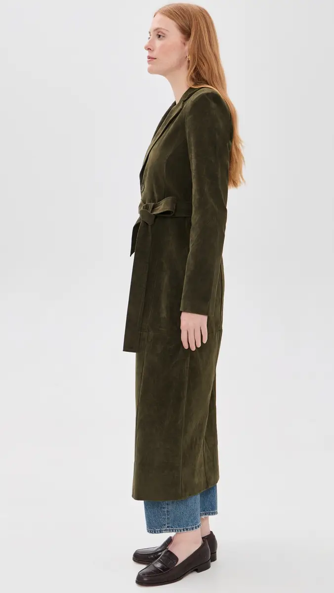 Joe's Jeans The Faux Suede Long Coat | Thumbnail 4 Joe's Jeans The Faux Suede Long Coat | Thumbnail 4