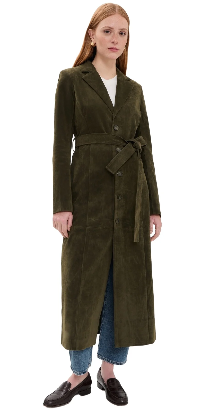 Joe's Jeans The Faux Suede Long Coat